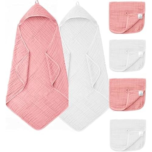 Hooded Baby Towel for Newborn, Soft Bath Towel for Infants