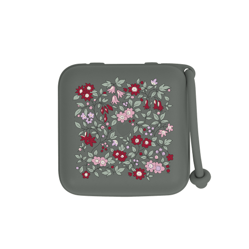 BIBS x LIBERTY Pacifier Box - Chamomile Lawn Pine