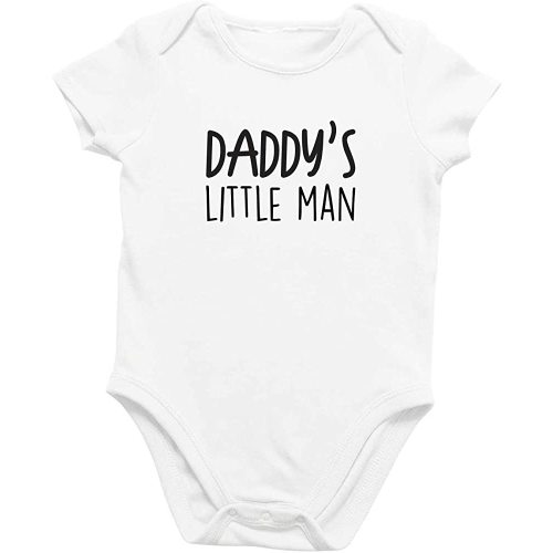 3-6 MONTHS - Printique Organic Cotton Baby Onesie - Infant Bodysuit, Soft Breathable Newborn Outfit, Unisex Baby Clothes, Snap Closure