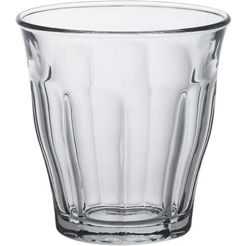 Duralex picardie clear tumbler, 3 ounces / 9 cl set of 6