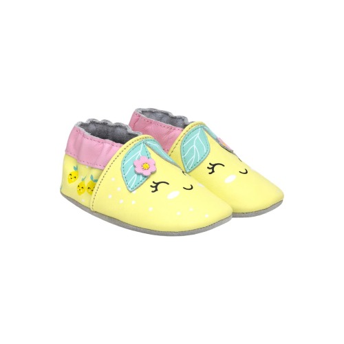 Happy Lemon Crib Shoe, 6-12 Months