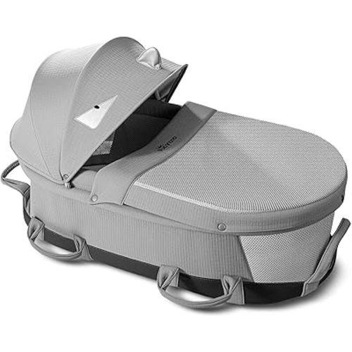 SUNVENO Portable Bassinet for Newborn, Handheld Travel Bassinet with Carry Handles, Foldable Moses Basket for Daily Rest and Travel Use