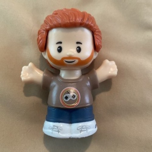 Fisher Price Little People Man Red Hair Beard Figure 2021 FP