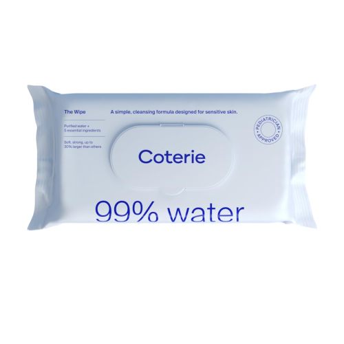 Water Baby Wipes, 56 Count