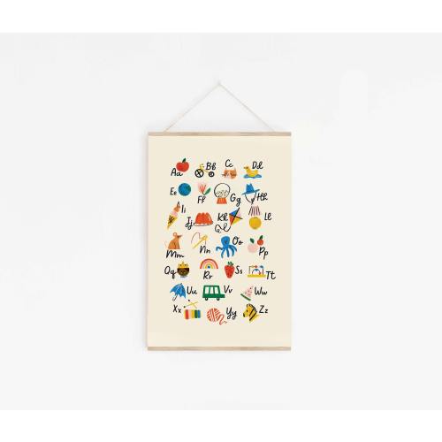 Alphabet Poster 11x17