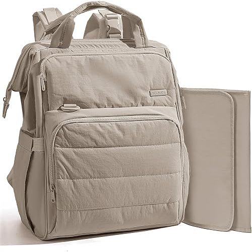 BELALIFE Backpack Diaper Bag with Changing Pad, Baby Care Organizer