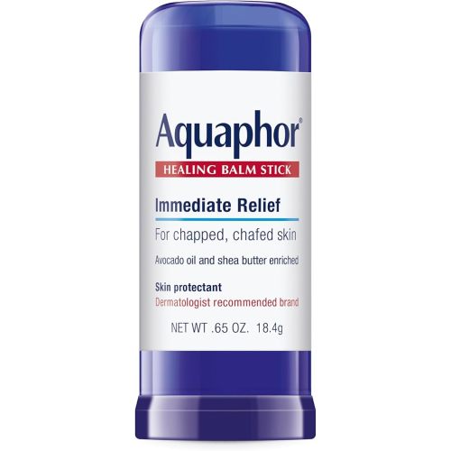 Aquaphor Healing Balm Stick, Skin Protectant with Avocado Oil and Shea Butter, 0.65 Oz Stick