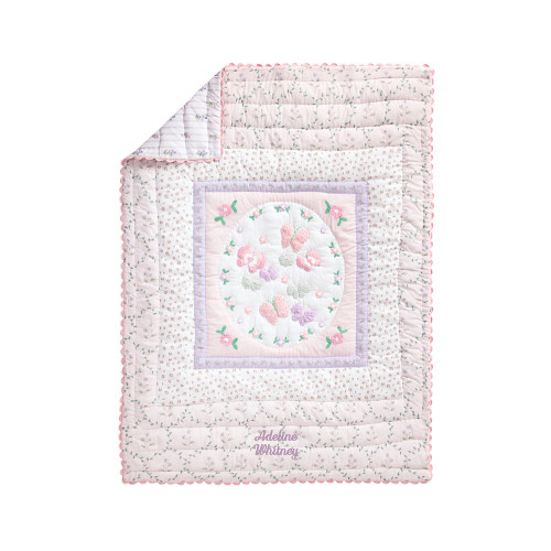 Margot Butterfly Baby Quilt | Pottery Barn Kids