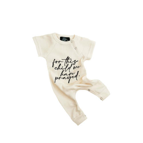 For This Child We Have Prayed Jumpsuit – OUR HOUSE ABOVE