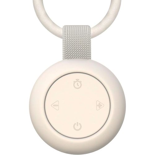 Portable Baby Sound Machine [White Noise for Babies Kids Adults][Timer Function][20 Soothing Sounds][Sleep Boombox] 15 Hours Battery Life, Travel,Registry,Gifts,Shower,Clips on Baby Stroller.Peach