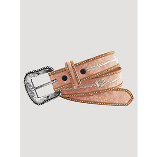 Girl's Heart Rope Stitch Belt