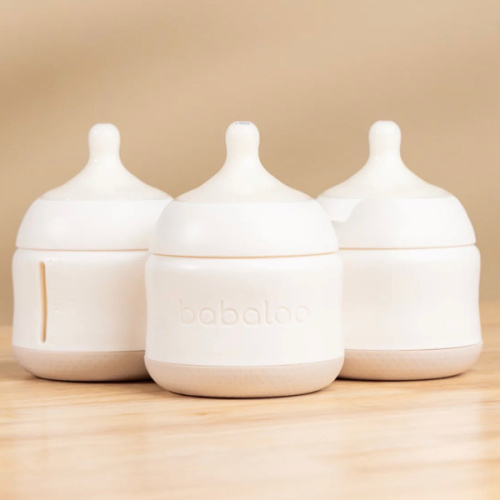 babaloo bottle set of 3 cream
