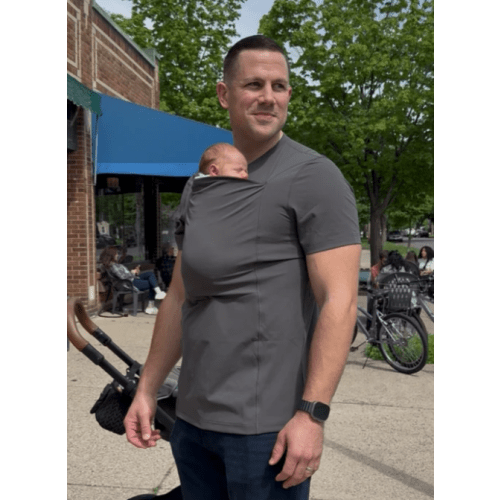 Dad Shirt | Grey | Large | Short Sleeve