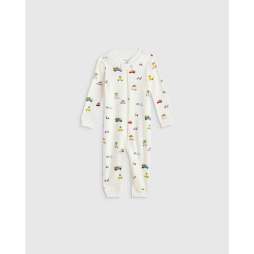 100% Organic Cotton One Piece Pajama - Baby in Pumpkins