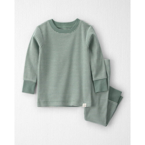 Baby 2-Piece Organic Cotton Ribbed Pajamas in Stripes - Little Planet | Carter's