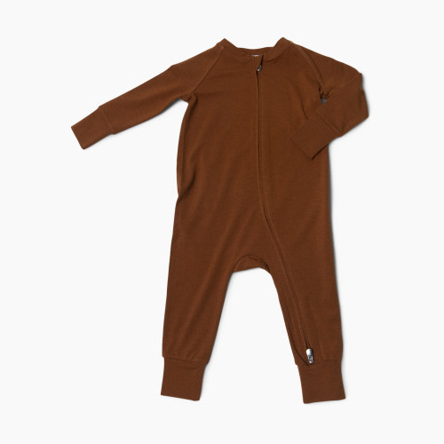 Loulou Lollipop Sleeper (Tencel) - Caramel, 0-3 M