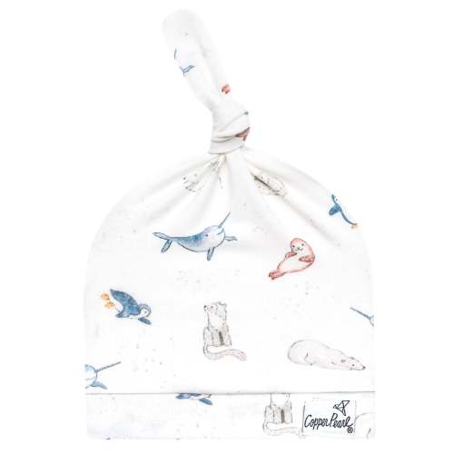 Top Knot Hat - Arctic Wonder