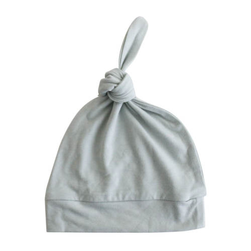 Solid Sage Bamboo Knotted Hat