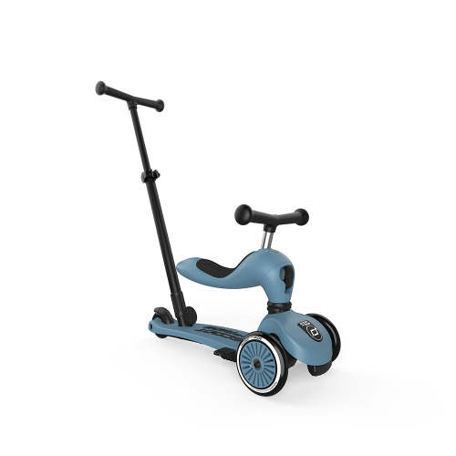 Highwaykick 1 Push and Go Steel