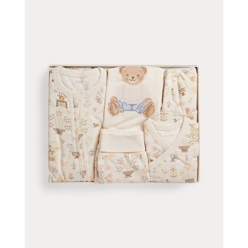 Polo Bear Cotton 6-Piece Gift Set for Baby Girls | Ralph Lauren