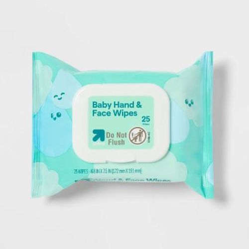 Hand and Face Wipes - 25ct - up&up™