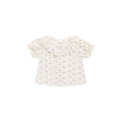 Organic Cotton Muslin Alora Top-Molly Blue – Jamie Kay USA