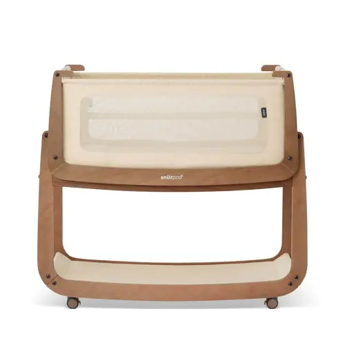 SnuzPod5 Bedside Bassinet - Walnut