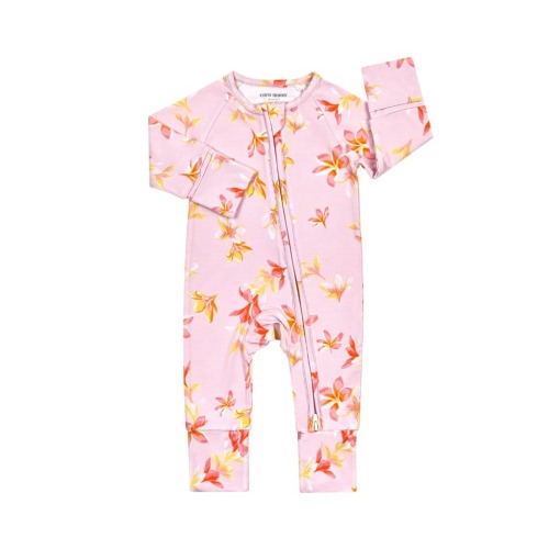 Plumeria Honey Bamboo Coverall
