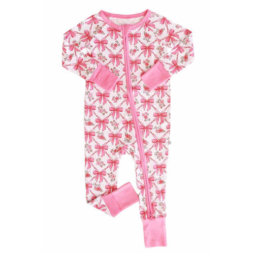 Bow Besties Convertible Zip Romper 3-6 Month
