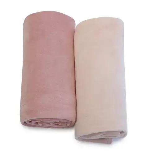Bubba Blue 2 Pack Blanket Velour Nordic Berry/Rose | Baby Bunting AU