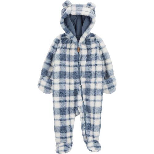 Carter's 0-9 Months Hooded Sherpa Bunting Pram