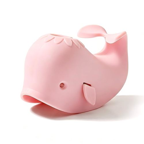 Bath Spout Cover for Bathtub - Protects Baby from Bumping Head During Bathing Time Baby Faucet Cover Universal Faucet Protective Cover Whale Design