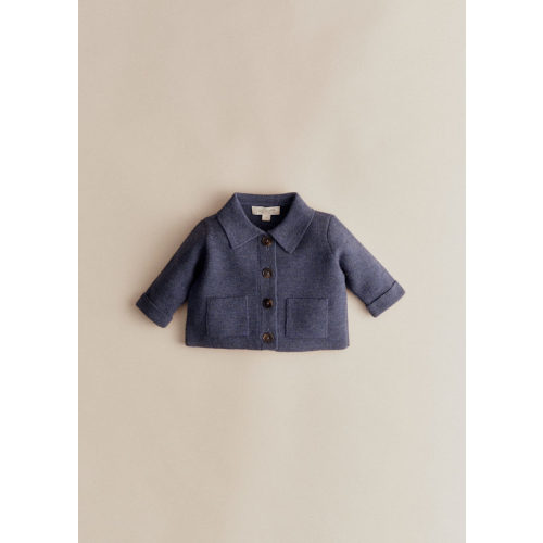 Betty Cardigan - Mottled Blue