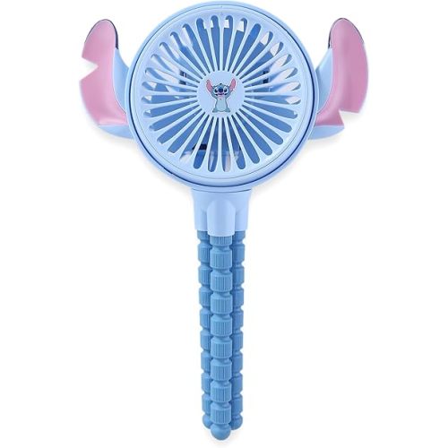 Disney Minnie Mouse Winnie the Pooh Stitch Cars Baby and Kids Portable Handheld Stroller Cooling Fan