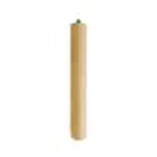 Waddell Round Contemporary Leg with Hanger Bolt - 8 in. H x 1.1 in. Dia. - Solid Unfinished Hardwood - DIY Home Furniture 2607