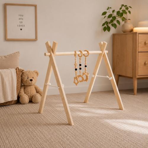 Wooden Baby Gym Frame | Grow Through Play From Day One