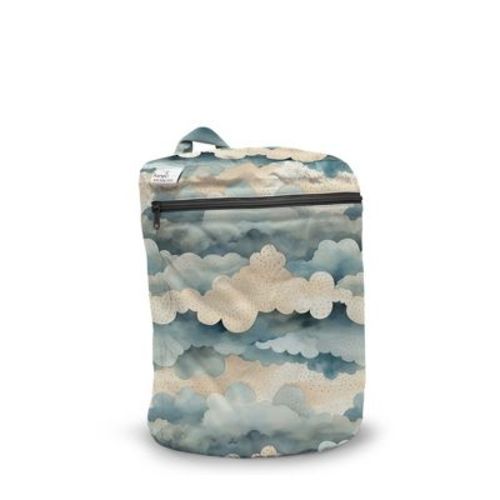 Kanga Care 3D Dimensional Seam Sealed Wet Bag Mini - Thunder Puff Blue