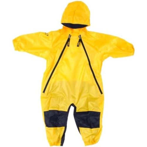 Tuffo Muddy Buddy Kids Waterproof Rain Suit One-Piece Coverall, Dual Zippers, Sealed Seams, Reinforced Knees – Boys & Girls