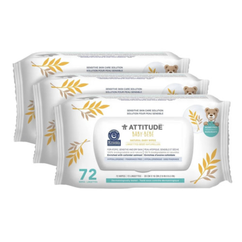 Lingettes bébé - peau sensible