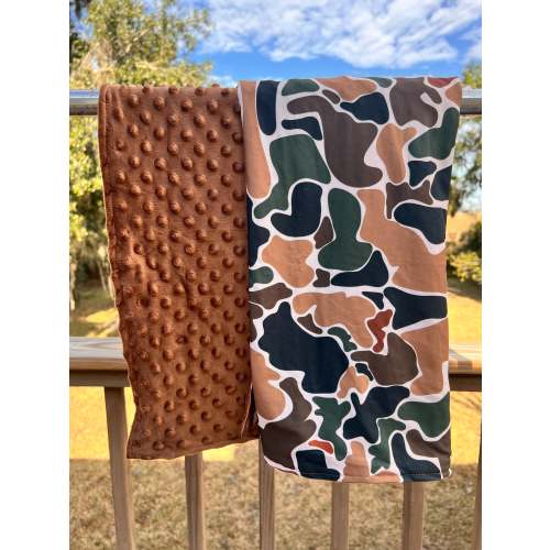 Timber Pine Minky Blanket