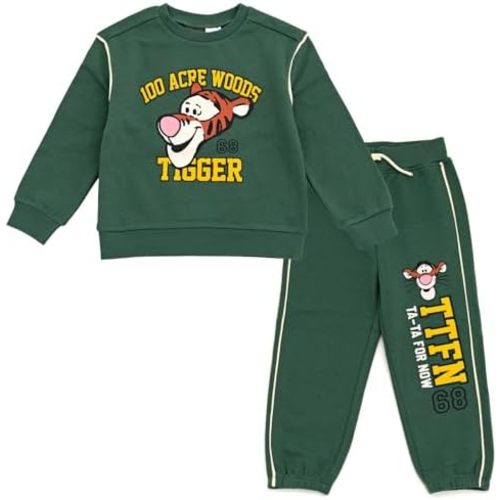 Disney Christmas Fleece Sweatshirt and Pants Outfit Set Newborn to Big Kid Sizes (Newborn - 10-12)