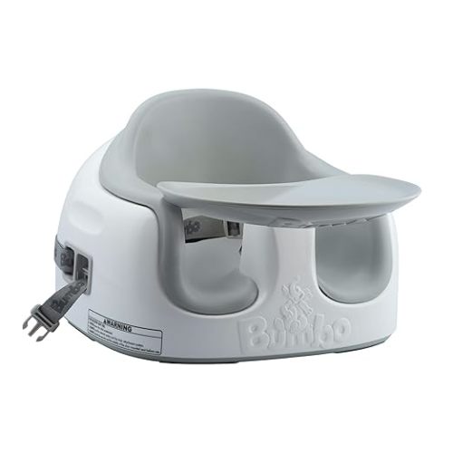 Bumbo 3-in-1 Portable Infant Multi-Seat with Tray, 6 to 36 Months, Taupe