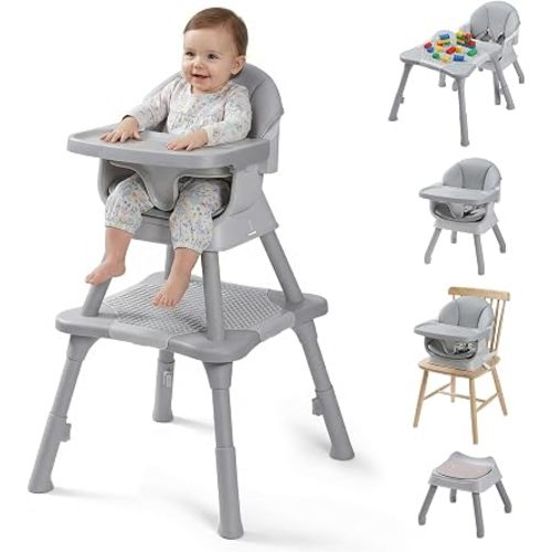 Mallify 8 in 1 High Chairs for Babies and Toddlers, Baby Feeding Chair