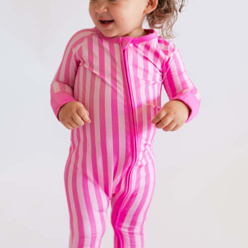 Infant Romper in Pink Paradise