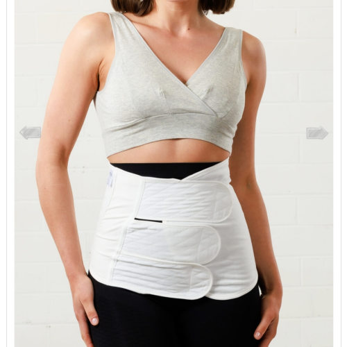 Queen Bee - Emery Quilted After-Birth Recovery Wrap size XL