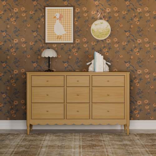 Namesake Ambrosia 9-Drawer Wide Assembled Dresser (56")