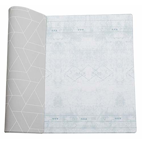 LITTLE Bot Ofie mat, Baby Play mat, Soft Foam mat, Durable and Non-Toxic (Oracle + Zen line, Large)