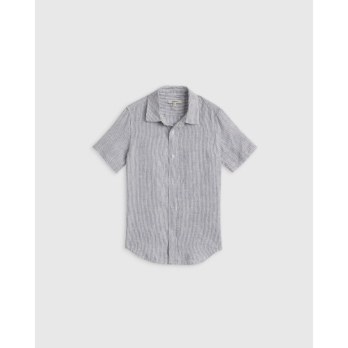 100% European Linen Short Sleeve Shirt