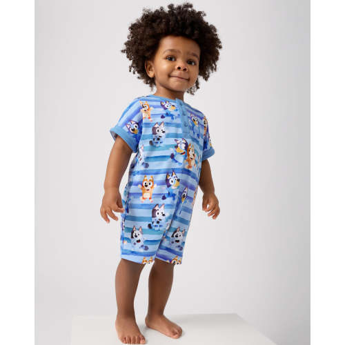 Bluey Dance All Day Dolman Henley Romper