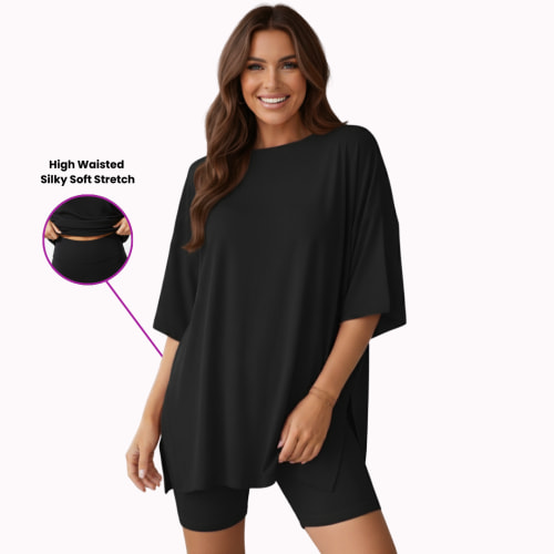 LAVUVA Silky Soft Short Set